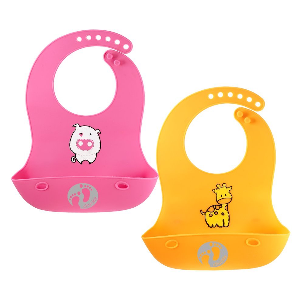 Chuckle Silicon Baby Bibs review image chuckle,baby bibs,bibs,baby,clothing Chuckle Silicon Baby Bibsreview image