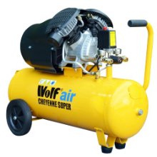 Wolf Super 10bar Cheyenne 50L 3HP 14CFM 230v Air Compressor homepage image wolf air compressor,cheyenne,wolf,B00EALKT6U